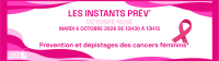 Webinaire Les Instants Prév - Octobre Rose 2026